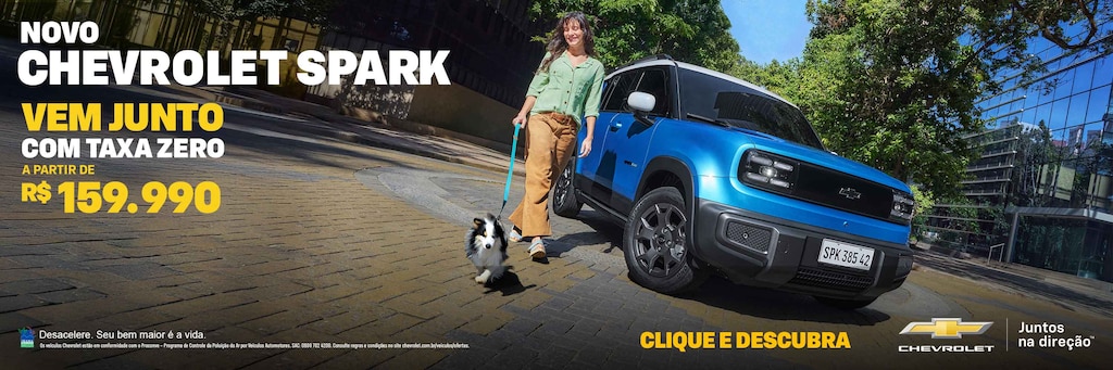 Novo Chevrolet Spark com condição especial de lançamento